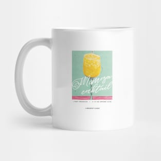 Mimosa Retro Poster A Breakfast Classic Bar Prints, Vintage Drinks, Recipe, Wall Art Mug